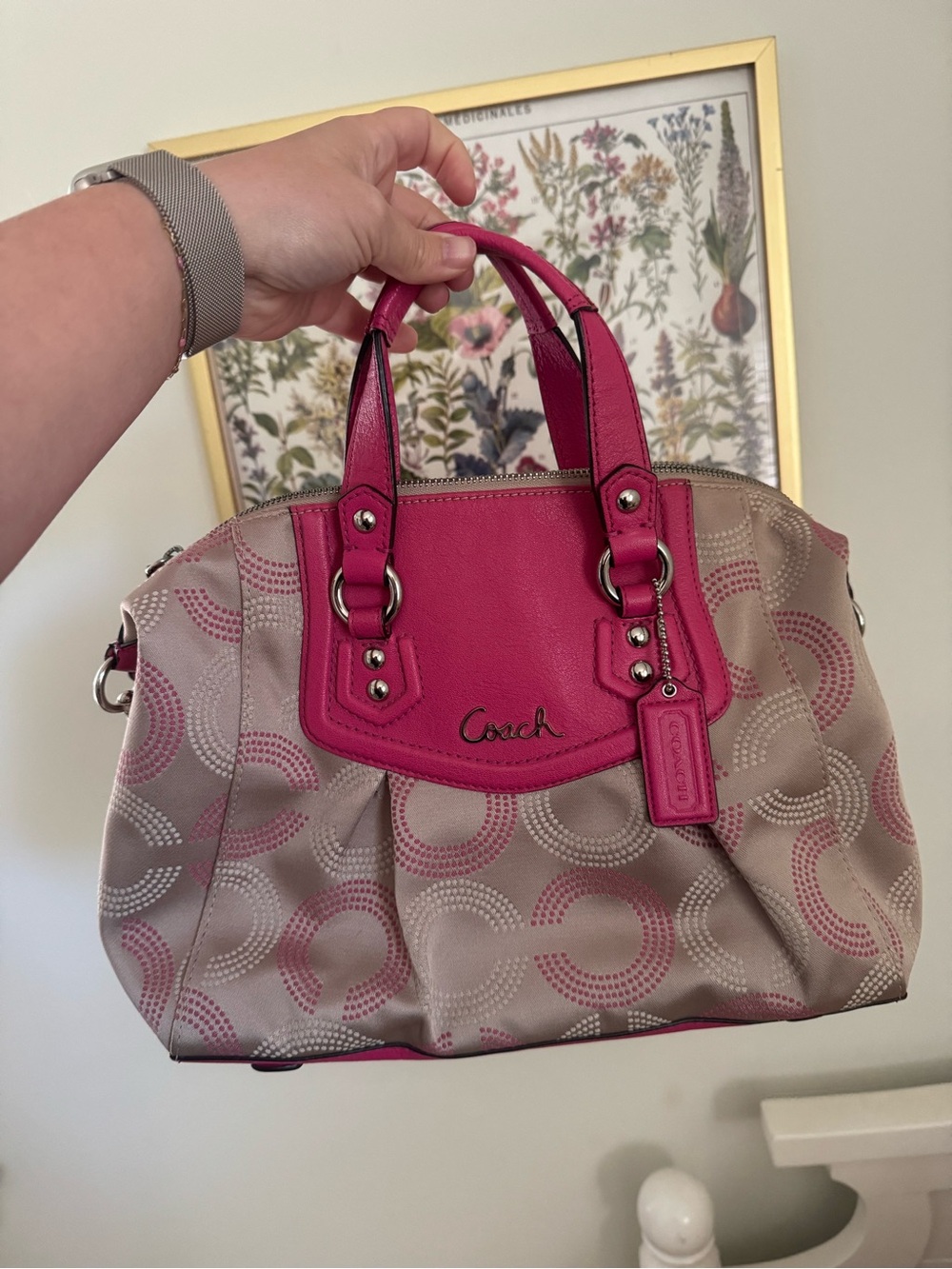 Ashley Vintage Coach Purse